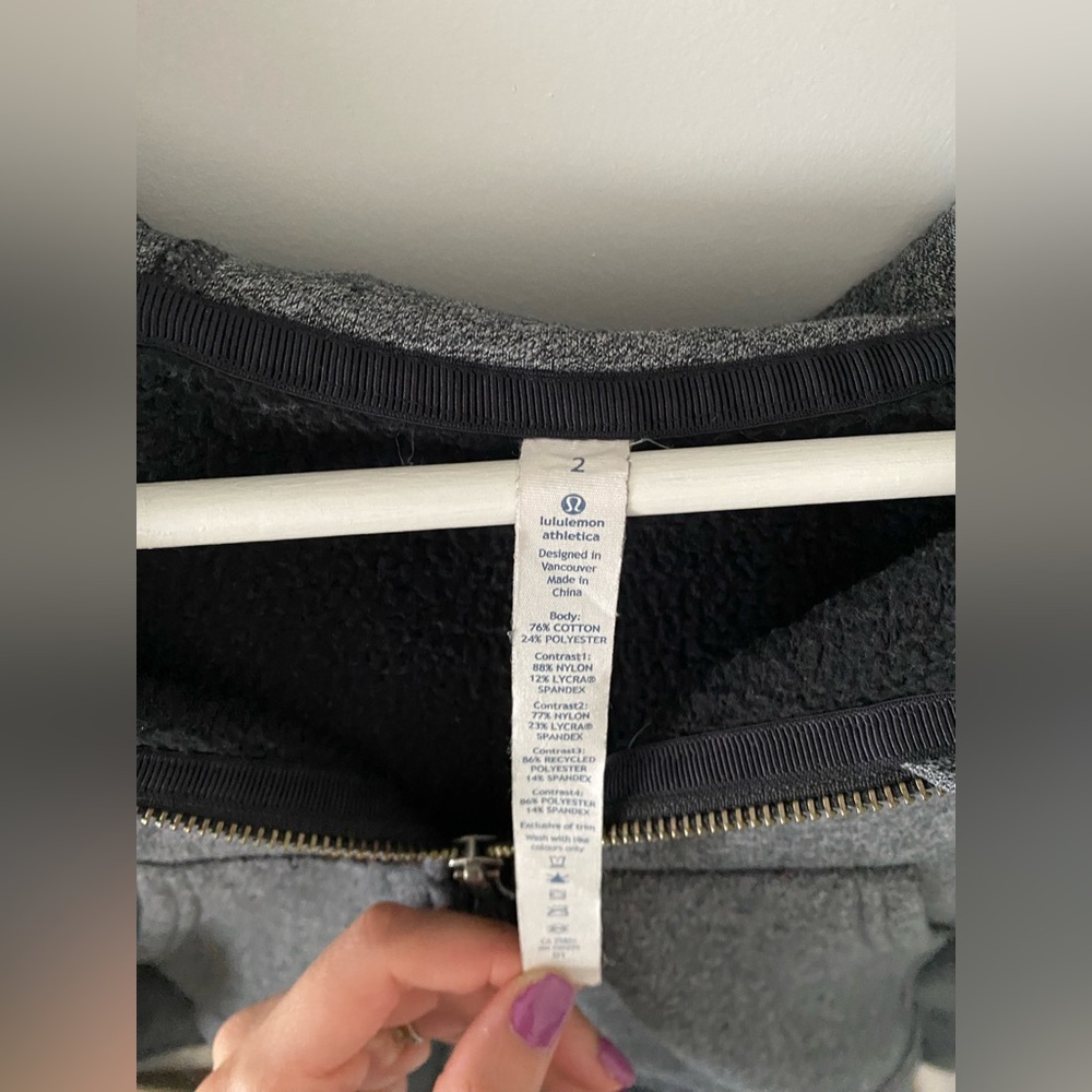 Lululemon Grey Hoodie - Picture 6 of 10